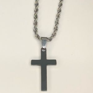 Stainless steel cross necklace